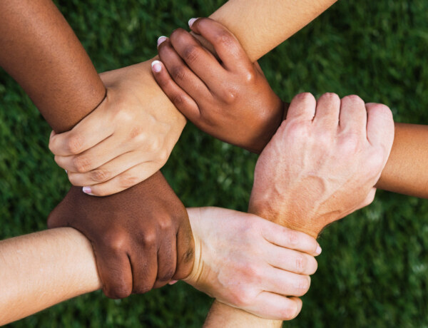 Symbol representing unity, diversity, and cooperation among people.